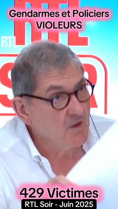 ‼️Gendarmes et Policier VIOLEURS 429 Victimes Elles étaient venues Chercher Protection🛡️ et se font à nouveau Voilées😱 dans la Gendarmerie/ Commissariat Police❗️RTL Soir Mercredi 18 Juin 2025 Journalistes Leïla Miñano et d'Yves Calvi