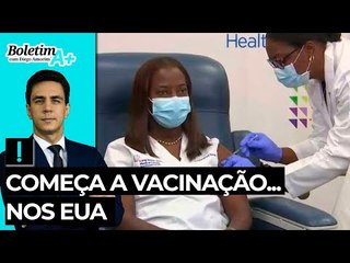 Começa a vacinação... nos EUA
