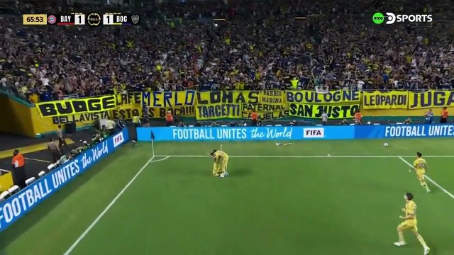 ¡GOLAZO DE BOCA! IMPRESIONANTE acción individual de Merentiel y mejor definición para poner el 1-1.