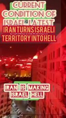 Iran turns Israeli territory into hell.21-6-2025#iran#israe#war