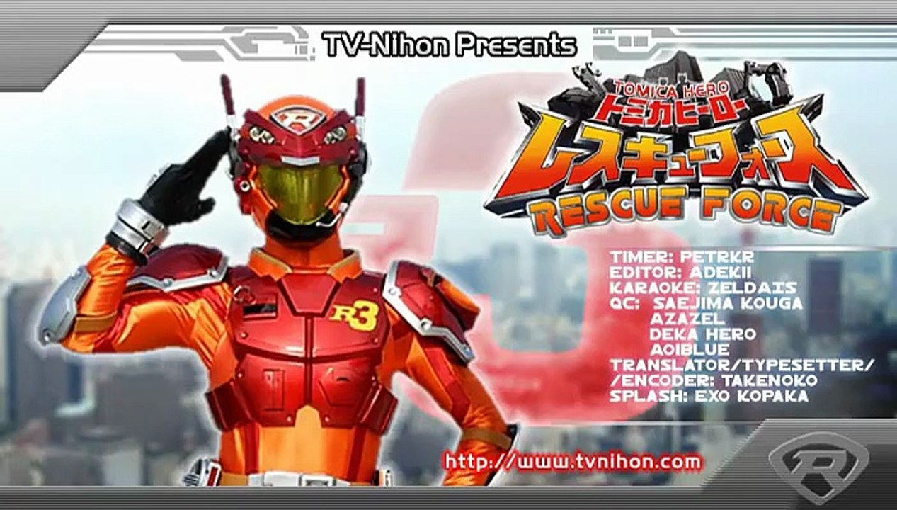 EP-35 || Tomica Hero Rescue Force [ENG SUBS]