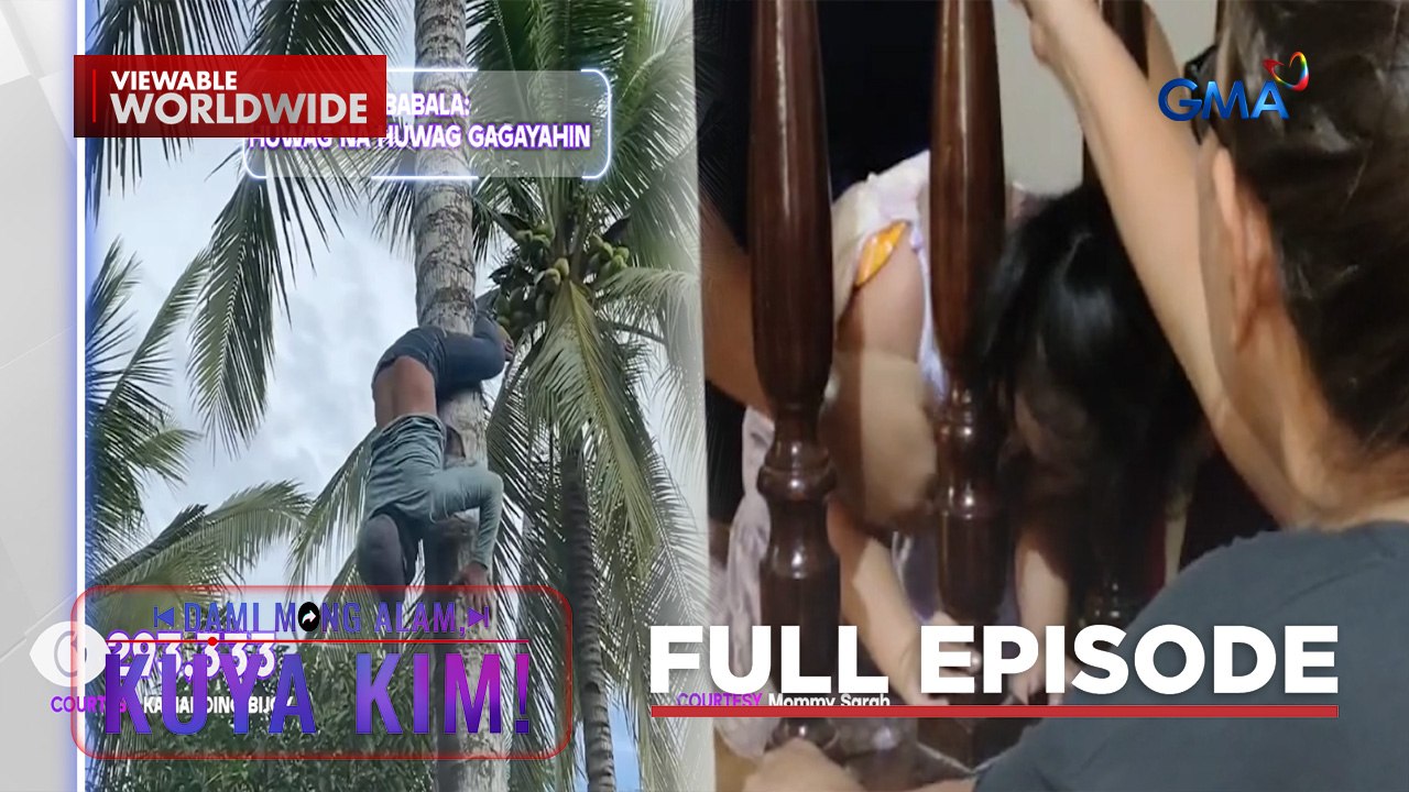 Lalaki, kayang bumaligtad sa puno?!; Bata, naipit ang ulo sa railings?! | Dami Mong Alam, Kuya Kim!
