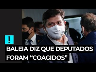 Baleia diz que deputados "foram coagidos, ameaçados pelo governo"