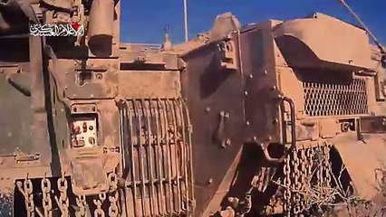 Kassam Tugayları'ndan 'Merkava tankı' operasyonu