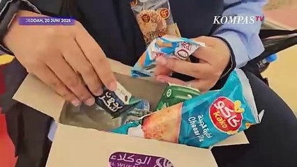 Unboxing Cemilan Jemaah Haji Jelang Pulang ke Indonesia, Apa Aja Isinya?