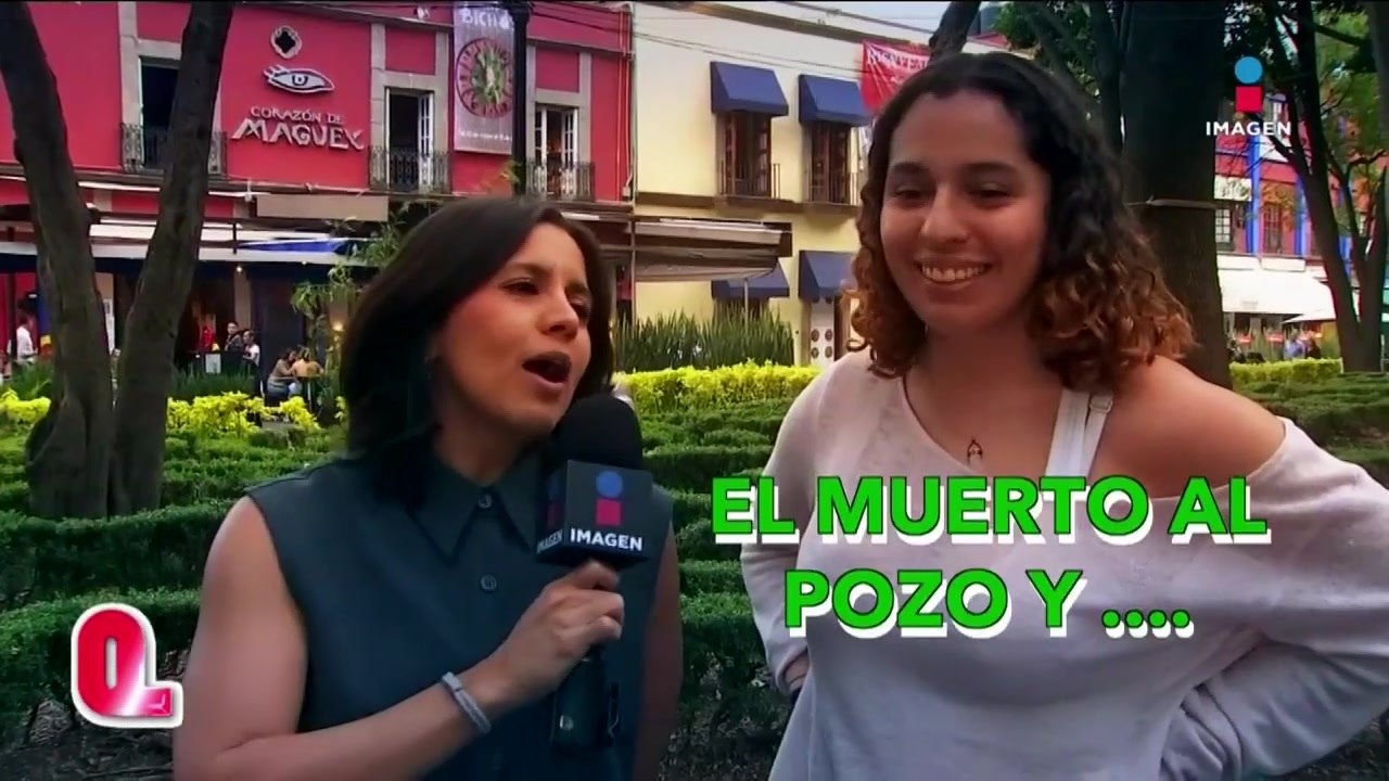 Mexicanos completan refranes con Ale Ruiso