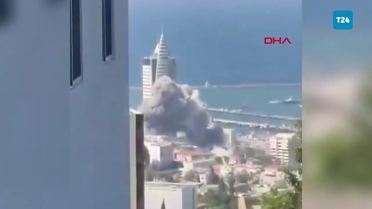 İran İsrail'e 10 balistik füze fırlattı