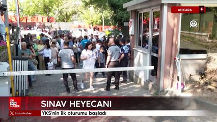 YKS'nin ilk oturumu başladı