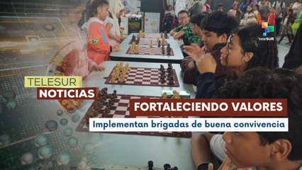 Instituciones venezolanas refuerzan la paz y la buena convivencia