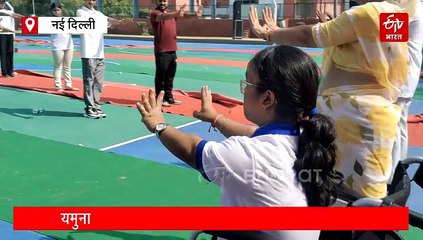 व्हीलचेयर पर बैठी संजना ने योग को बताया अपने जीवन का आधार, बनीं हजारों के लिए प्रेरणा; देखे वीडियो