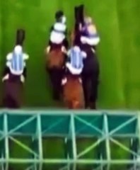 Vergonzoso incidente en el hipódromo de Chantilly