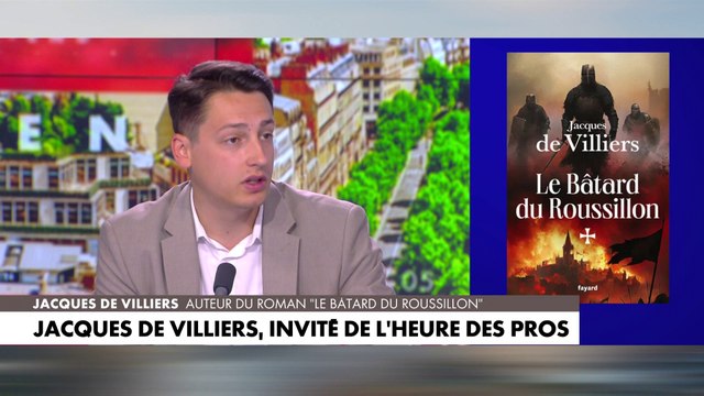 Jacques de Villiers présente son roman «Le Bâtard du Roussillon»