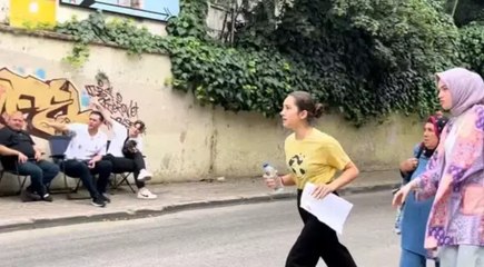 YKS’de dakikalarla yarış: 1 dakika kala böyle yetişti