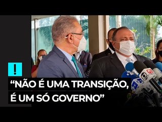 Pazuello sobre transição na Saúde: "Não é uma transição, é um só governo"