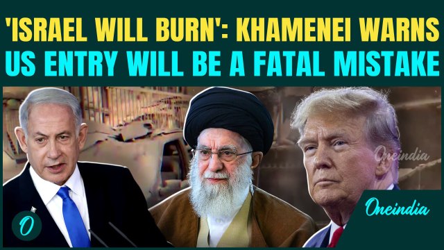 VIDEO: Iran's Khamenei Issues Doomsday Day Warning to Israel, US; Declares 'No Peace Can be Imposed'