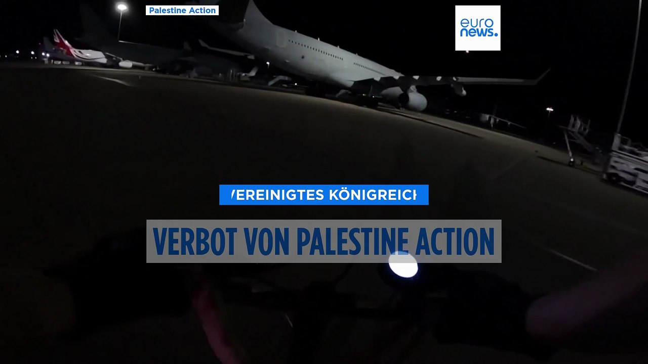 Nach Aktion auf Fliegerhorst: Britische Regierung will 'Palestine Action' verbieten