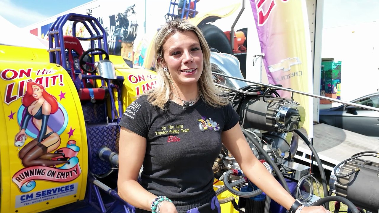 I was a Miss England finalist and I've been tractor-pulling since I was 7