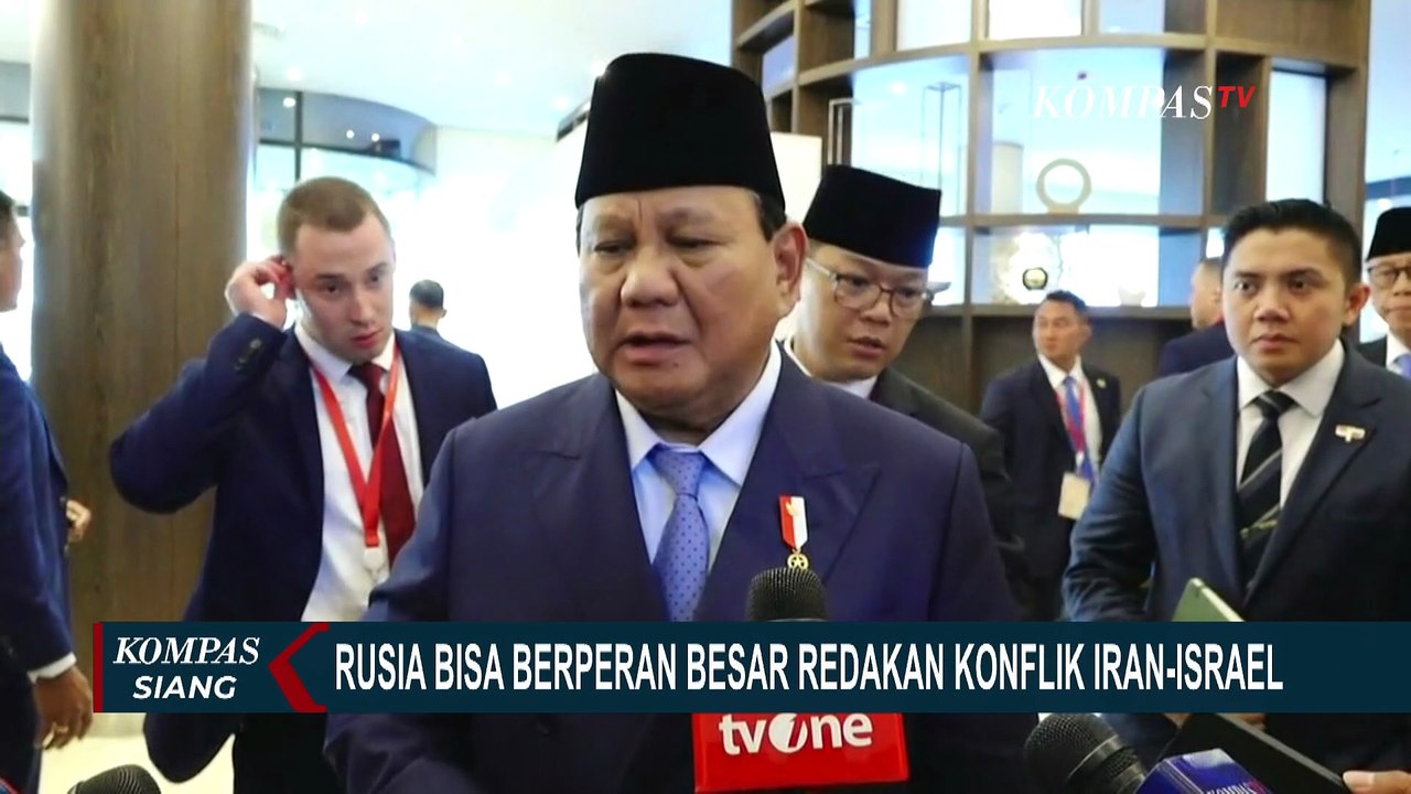 Presiden Prabowo Yakini Rusia Bisa Berperan Besar Redakan Konflik Iran dan Israel