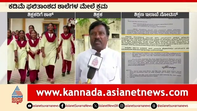 60%ಕ್ಕಿಂತ ಕಡಿಮೆ ರಿಸಲ್ಟ್ ಬಂದ ಶಾಲೆಗಳ ಮೇಲೆ ಕ್ರಮ | SSCL Results 2025 । Suvarna News | Kannada News