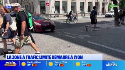 Lyon: officiellement lancée, la zone à trafic limité divise