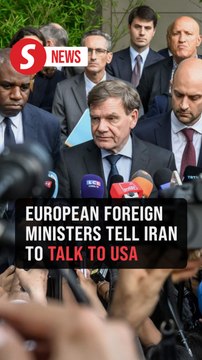 European foreign ministers see 'perilous' moment, urge Iran to talk to US