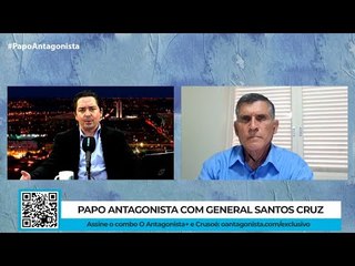 “Não vejo possibilidade de aventura política das Forças Armadas”, diz Santos Cruz