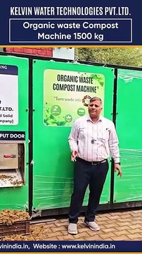 1500 KG Organic Waste Compost Machine _ OWC Machine _ Kelvin India