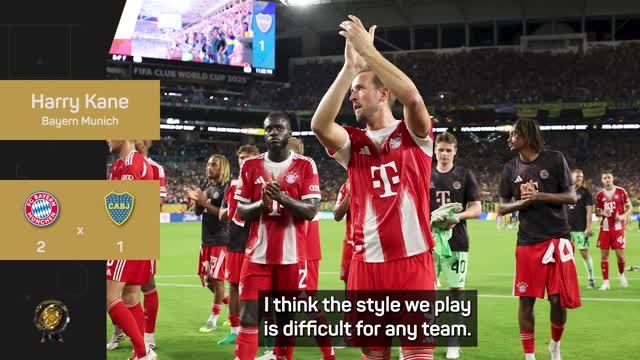 Kane labels Bayern CWC favourites after tough 'away game'