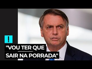 "Vou ter que sair na porrada", diz Bolsonaro sobre Randolfe em áudio divulgado por Kajuru