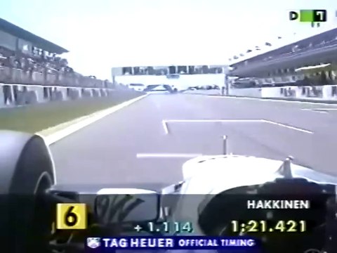 F1 – Mika Häkkinen (McLaren Mercedes V10) Onboard – Spain 1997