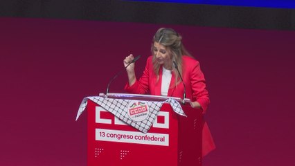 Yolanda Díaz: “Queremos que salga la reducción de la jornada a la primera”