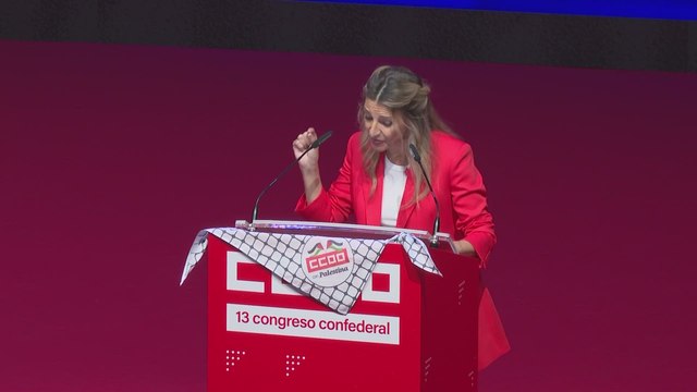 Yolanda Díaz: “Queremos que salga la reducción de la jornada a la primera”