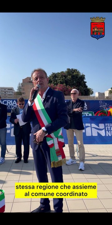 Trapani -  Inaugurazione, dopo i nuovi lavori di ristrutturazione, della piscina olimpica (21.06.25)