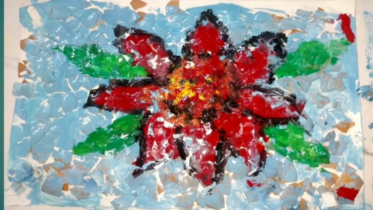 Eggshell Crafts mosaic art