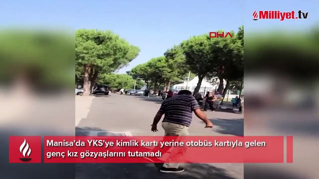 YKS'ye otobüs kartıyla geldi: Kimliği almak için eve dönen babası kaza yaptı