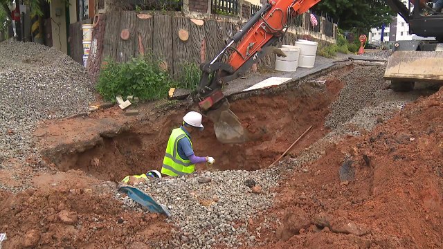 경기 북부 곳곳 폭우 피해...비 그친 뒤 복구 작업 / YTN