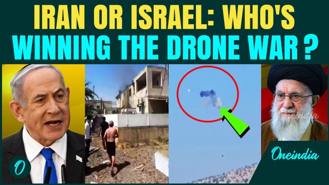 Israel Losing Against Iran? Iran Claims Drones BOMBED Biet Shan; IDF Shows Explosions in the Sky