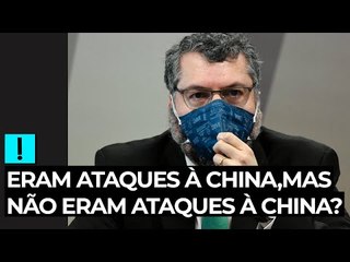 Eram ataques à China, mas não eram ataques à China?
