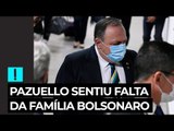 “Gostaria de ter conversado mais com eles”, diz Pazuello, sobre atuação dos filhos de Bolsonaro