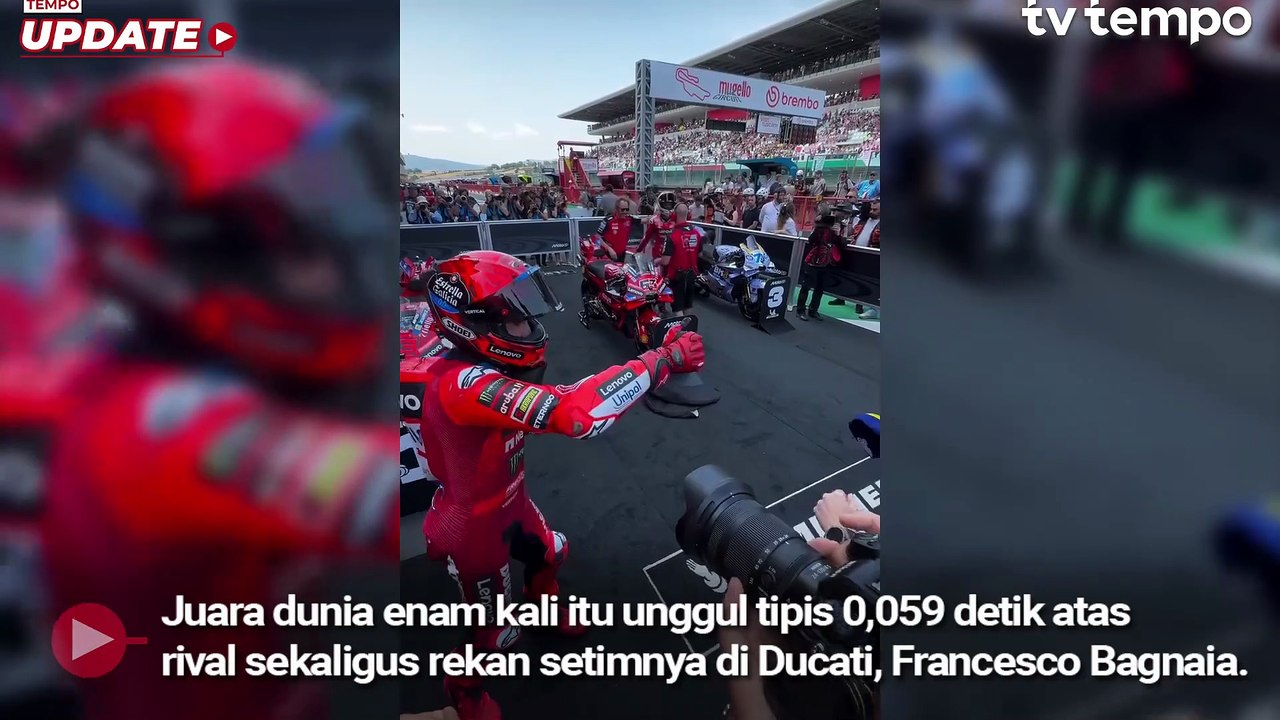 MotoGP Italia 2025, Marc Marquez Raih Pole Position Ke-100 Sepanjang Karir