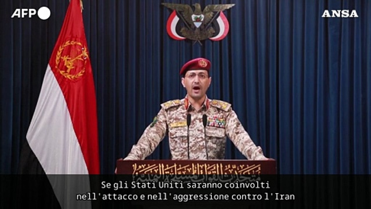 Houthi, "se gli Usa attaccano l'Iran missili contro le navi americane"