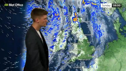 Met Office Saturday evening weather forecast 21/06/2025