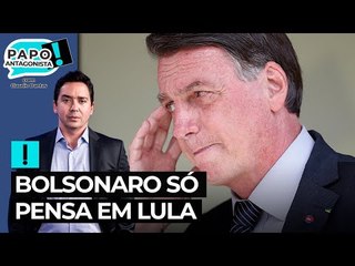 Obcecado pela reeleição, Bolsonaro não tira Lula da cabeça