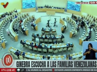 Familiares de venezolanos secuestrados fueron escuchados junto al representante del país en la ONU