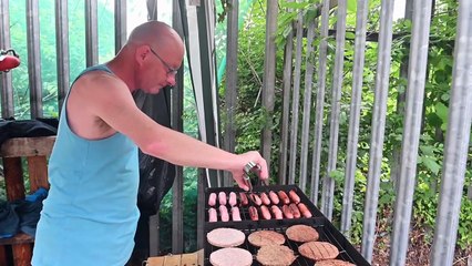 Newly re-furbished Scouts hut pays tribute to 50 years service by a leader.