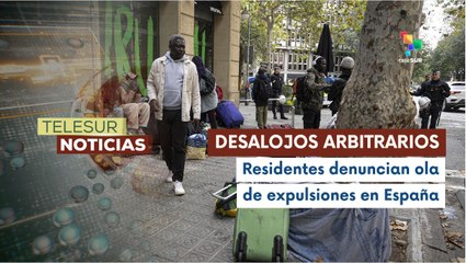 Inquilinos denuncian la expulsión sistemática por empresas en Barcelona