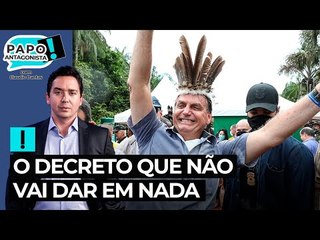 'Decreto' de Bolsonaro virou recurso que não vai dar em nada