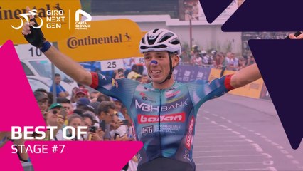 Giro Next Gen 2025 Stage 7 Highlights | Relive the Exciting Moments 🚴‍♂️