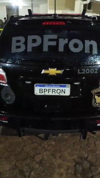 BPFron e PRF prendem homem com 336,6 quilos de maconha na PR-180