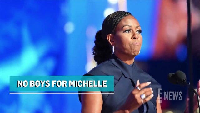 Why Michelle Obama Is Glad She Didn’t Have a Son With Barack Obama _ E! News